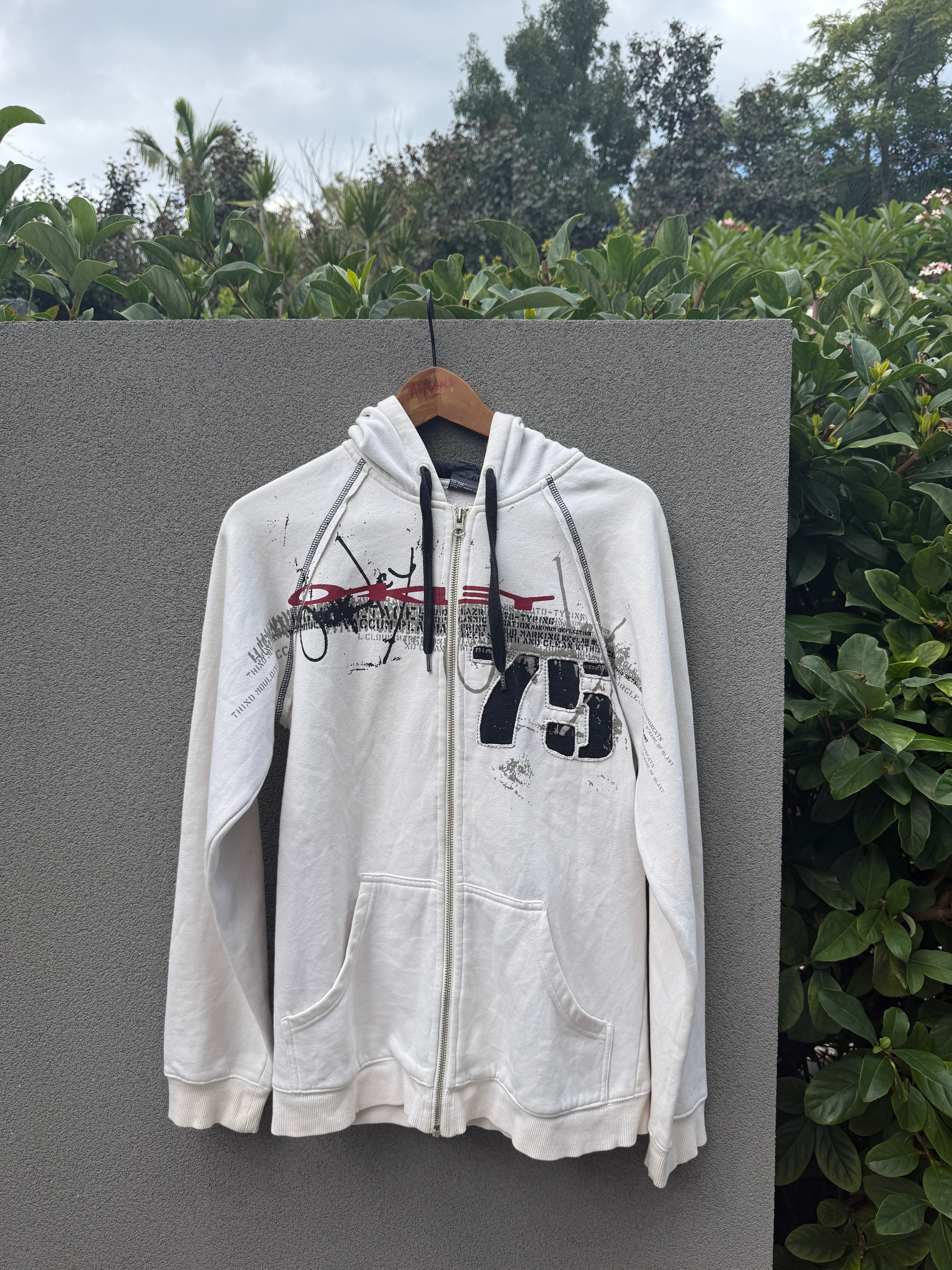 Vintage Oakley Hoodie - L