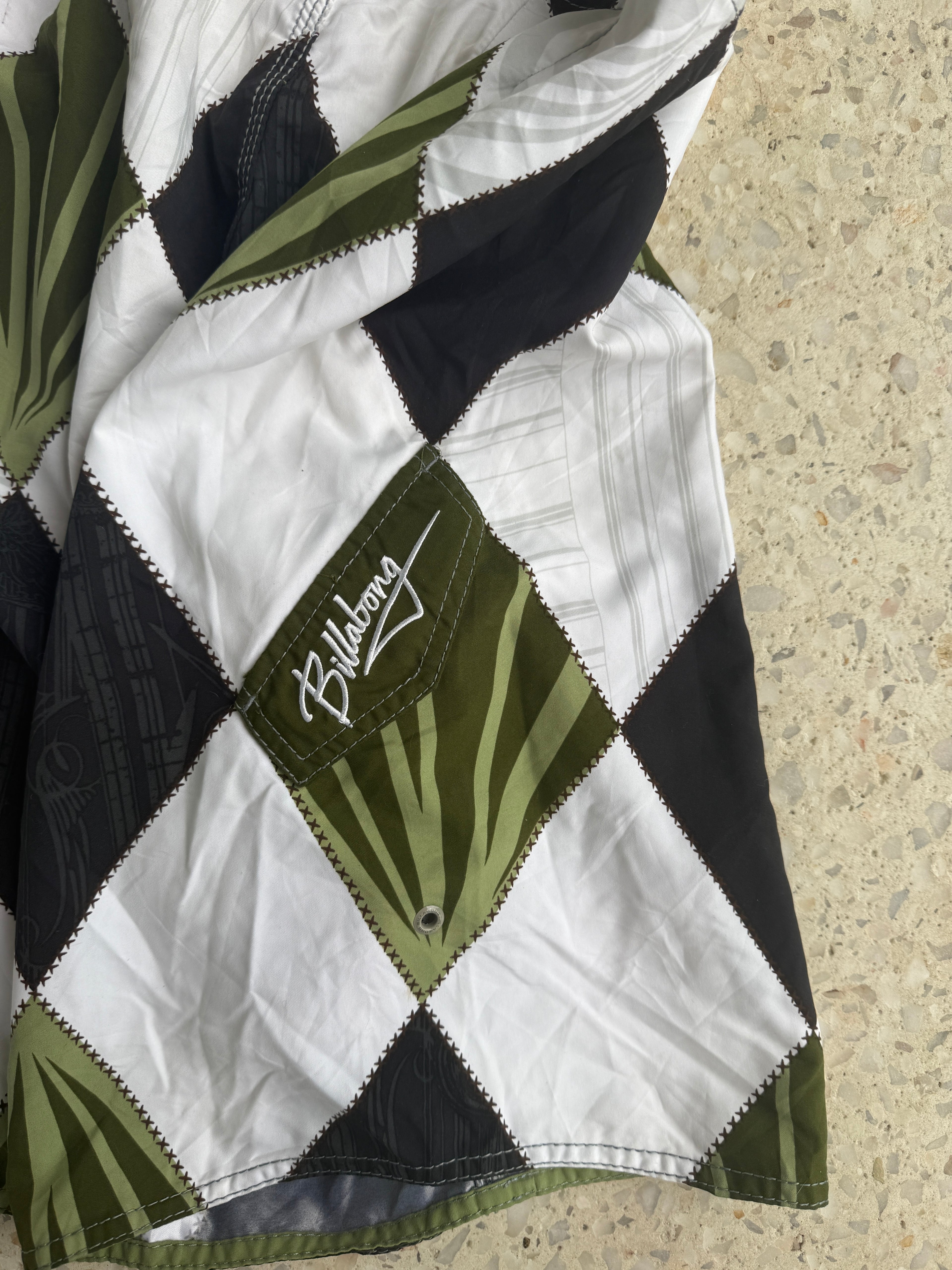 Vintage Green Checkered - 34