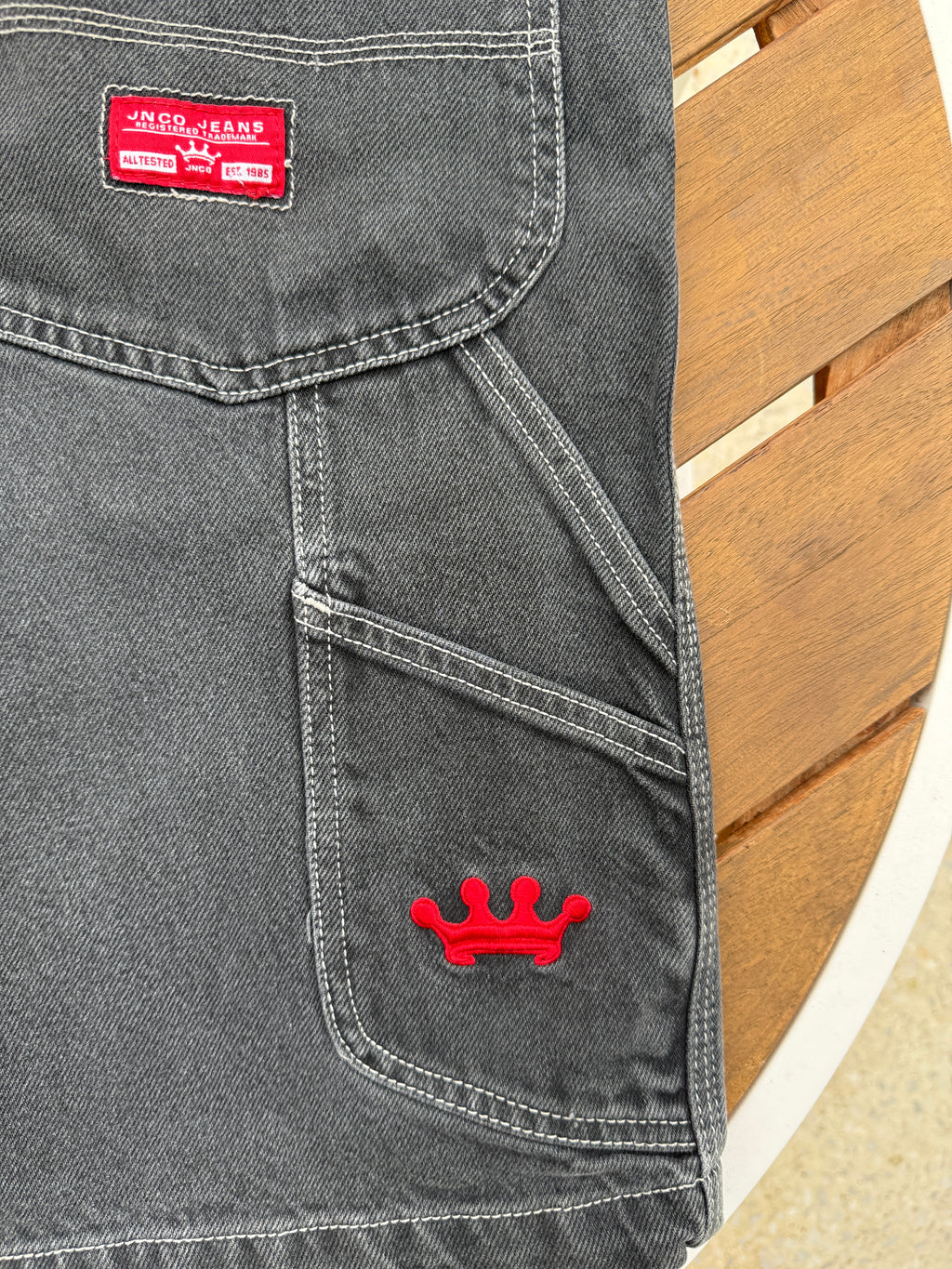 JNCO Crown Carpenter Jorts 29x11