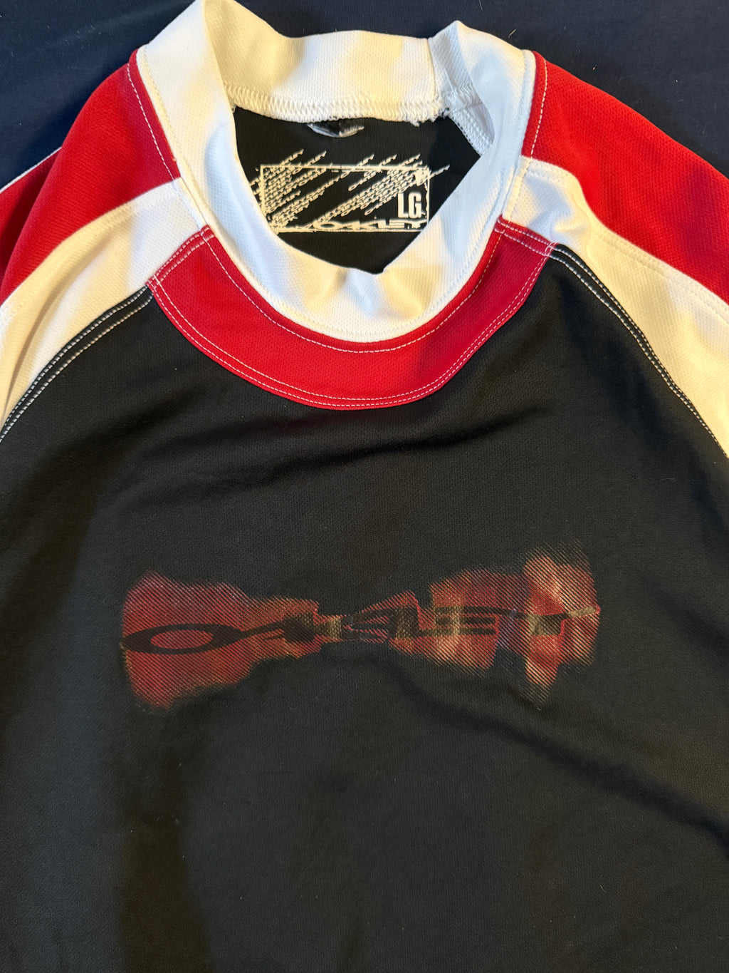 Vintage Three Tone Oakley T Shirt - L