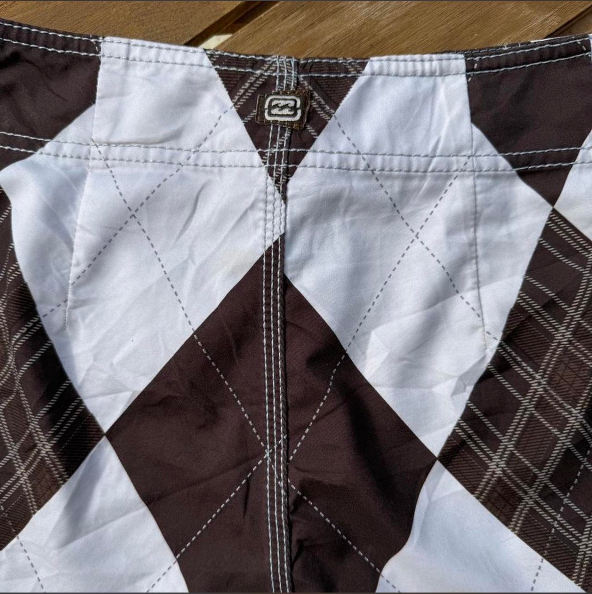 Checkered Argyle Boardies - 36