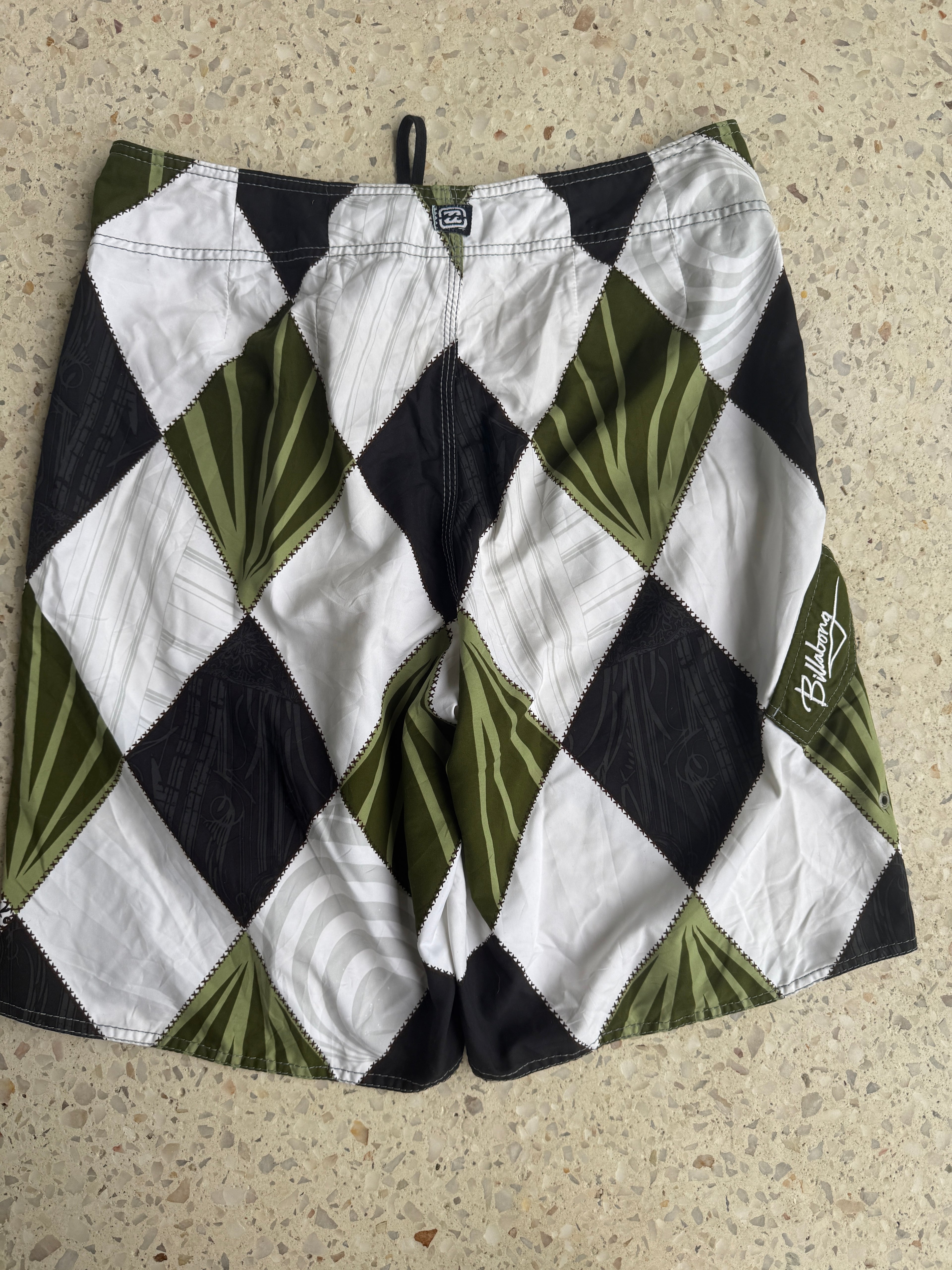 Vintage Green Checkered - 34