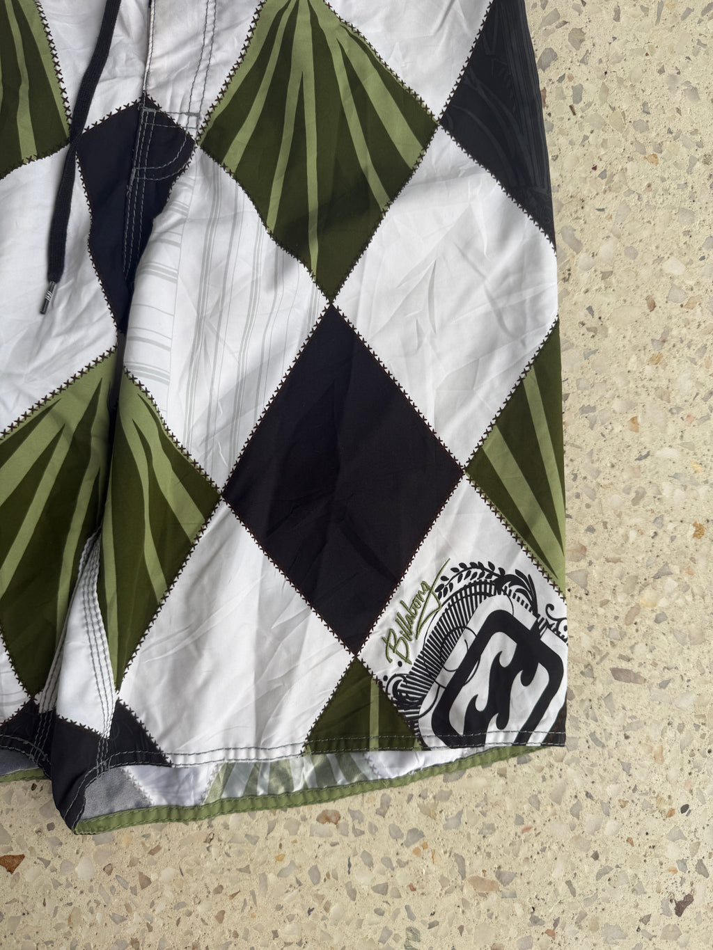 Vintage Green Checkered - 34
