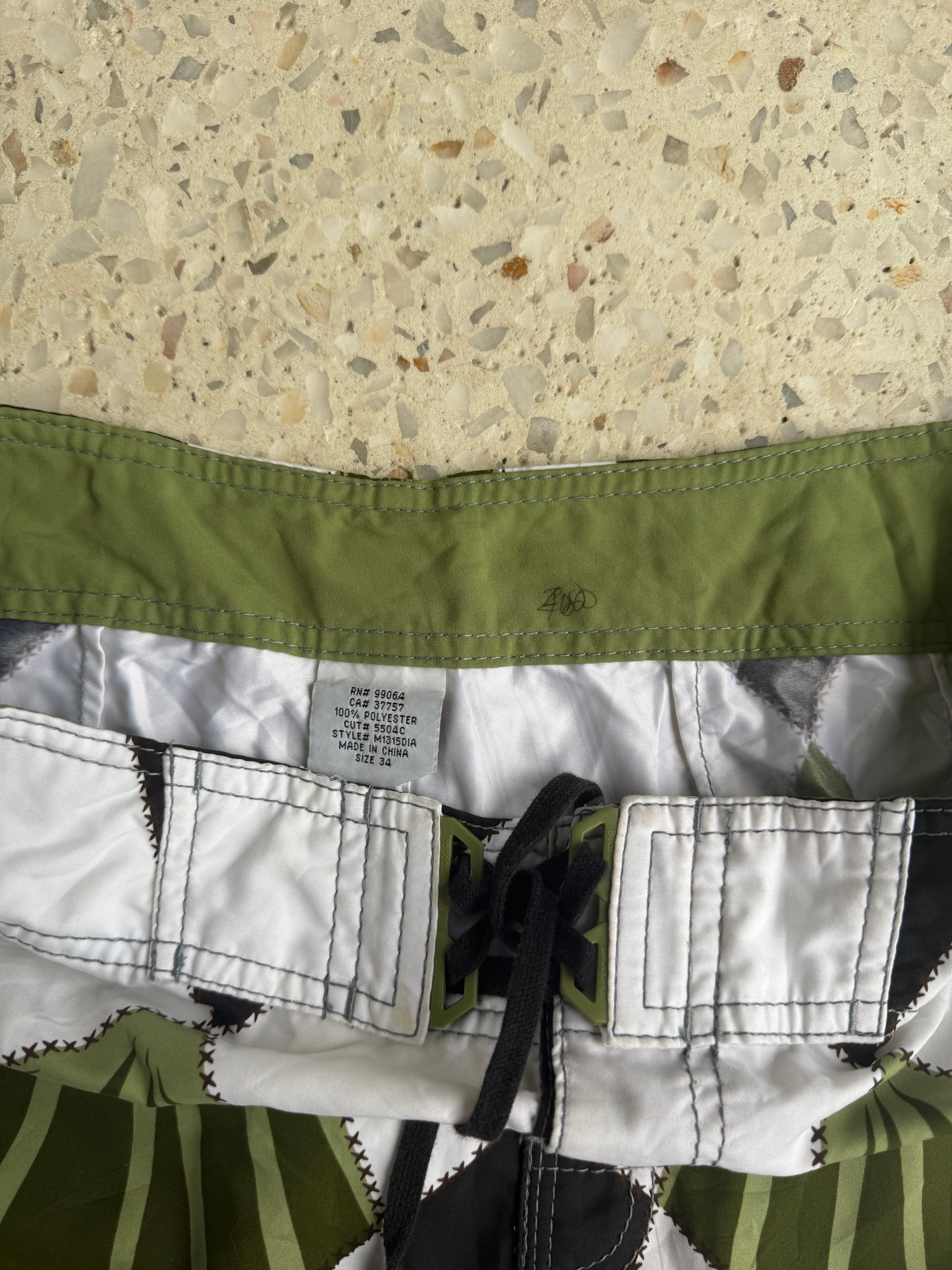 Vintage Green Checkered - 34