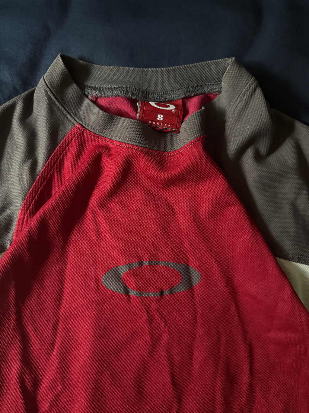 Vintage Oakley Three Tone T Shirt - M