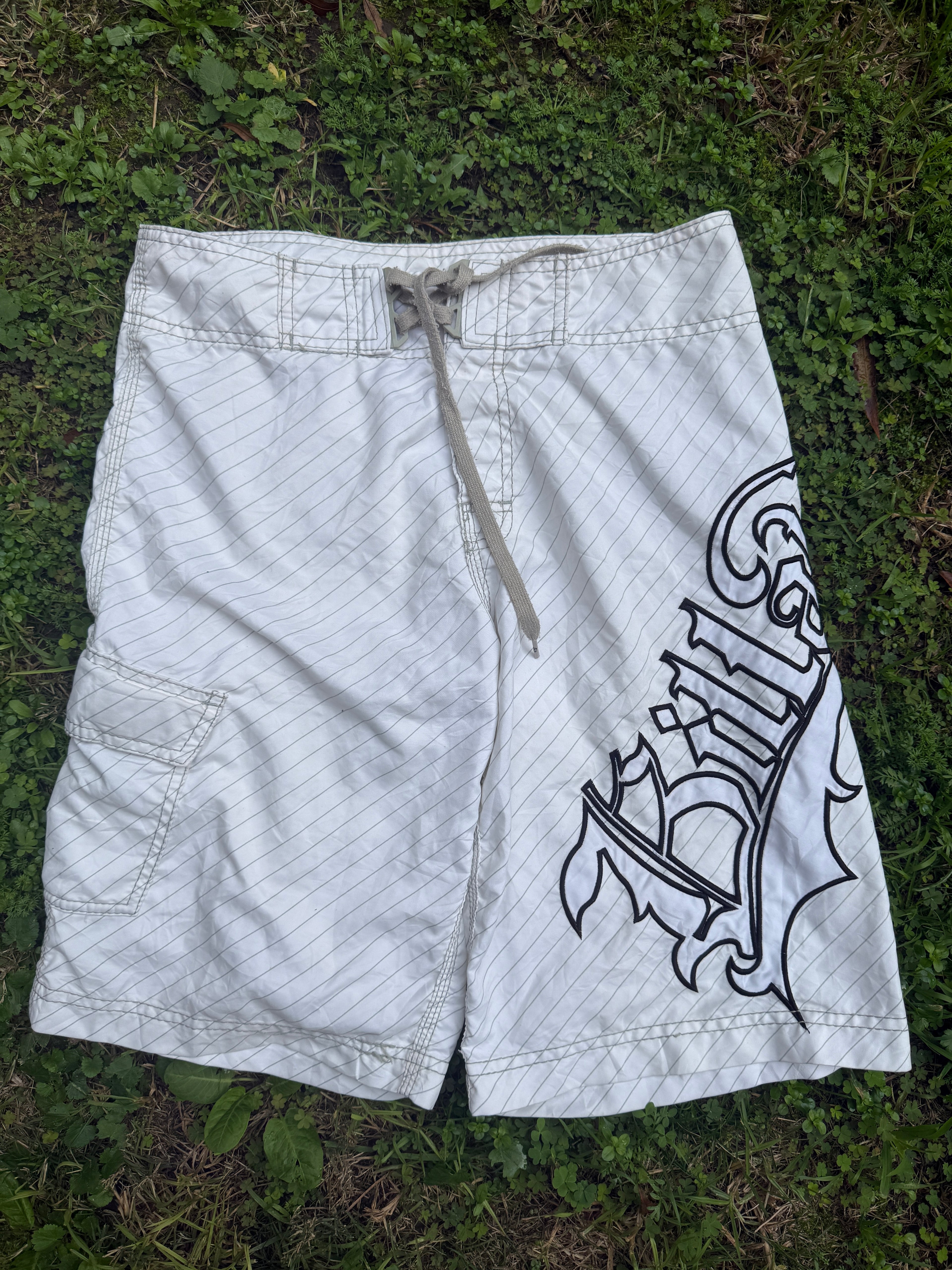 Pinstripe Billabong SpellOut - 30