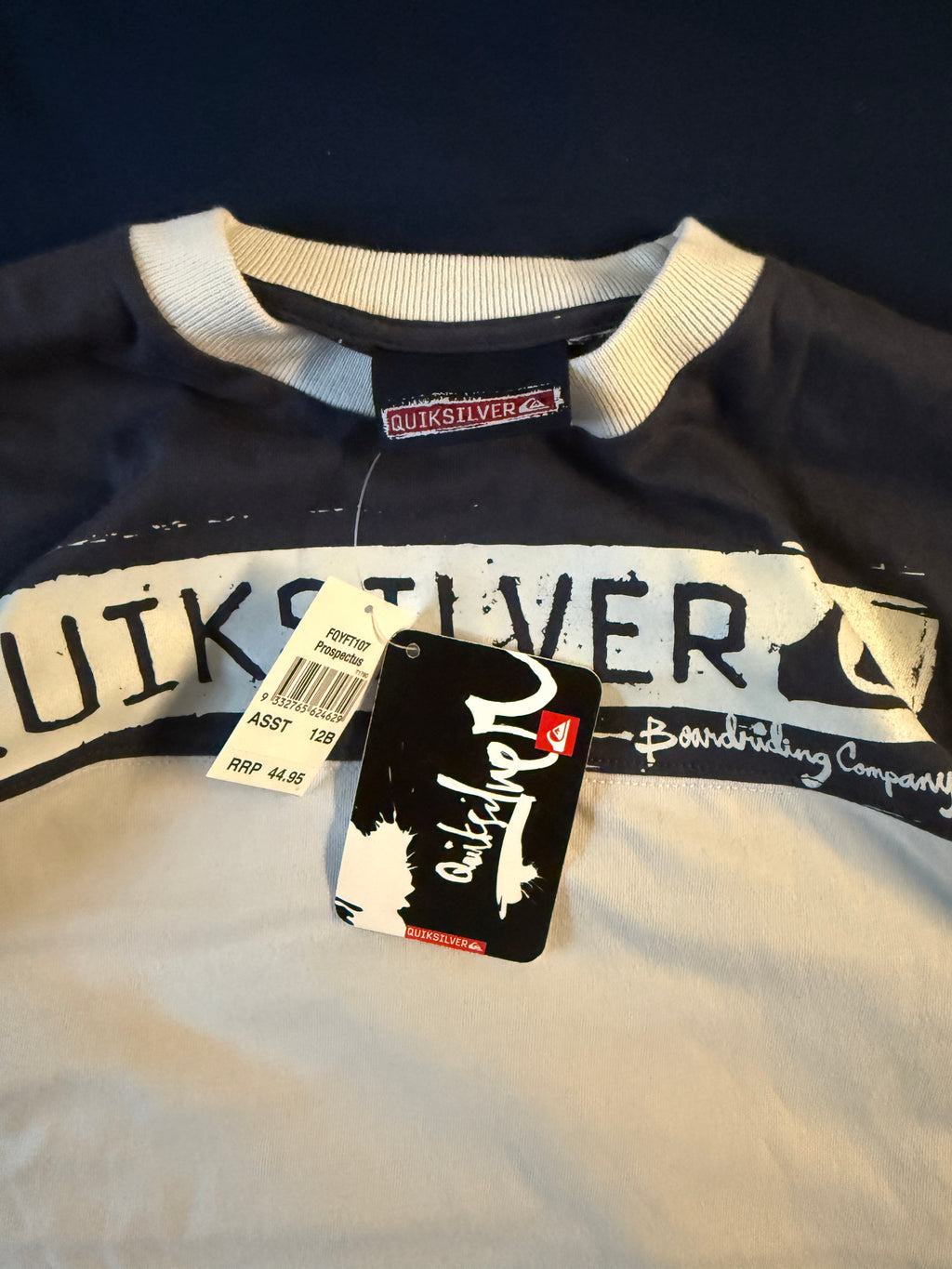 BNWT Vintage Quicksilver Long Sleeve - M