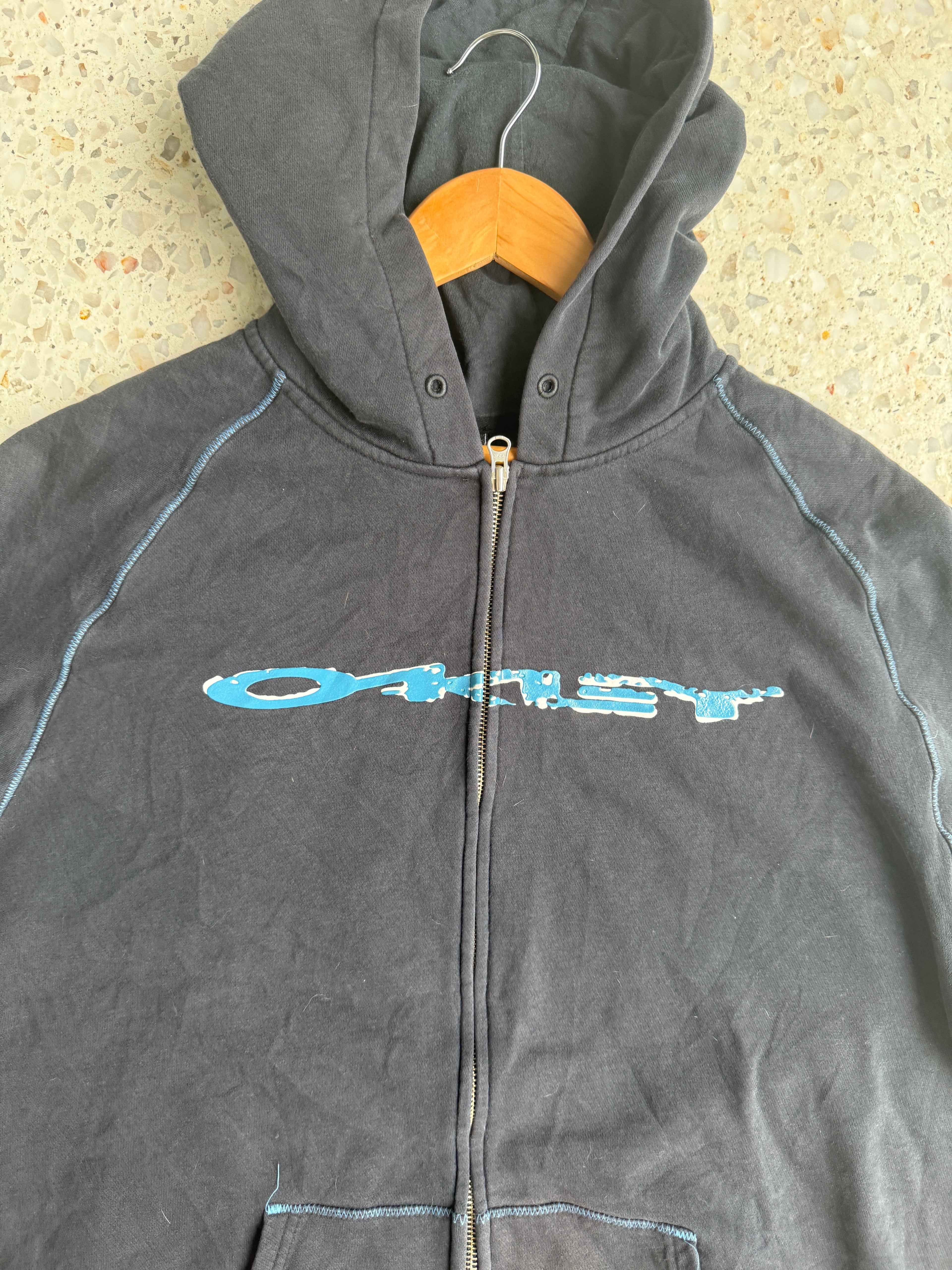 Vintage Oakley Zip Up - XL