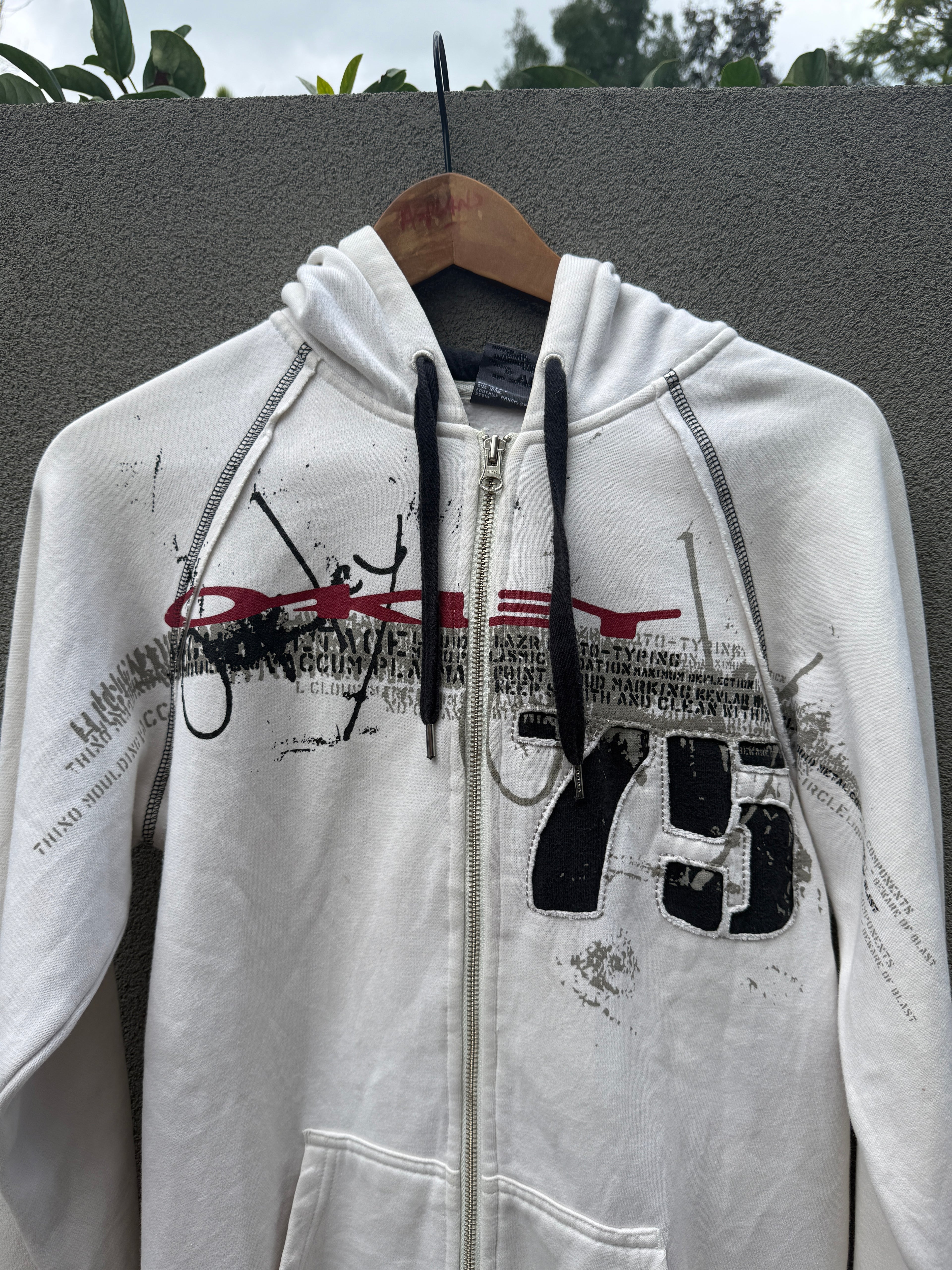Vintage Oakley Hoodie - L