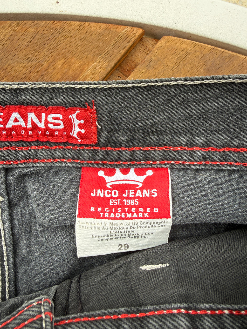 JNCO Crown Carpenter Jorts 29x11