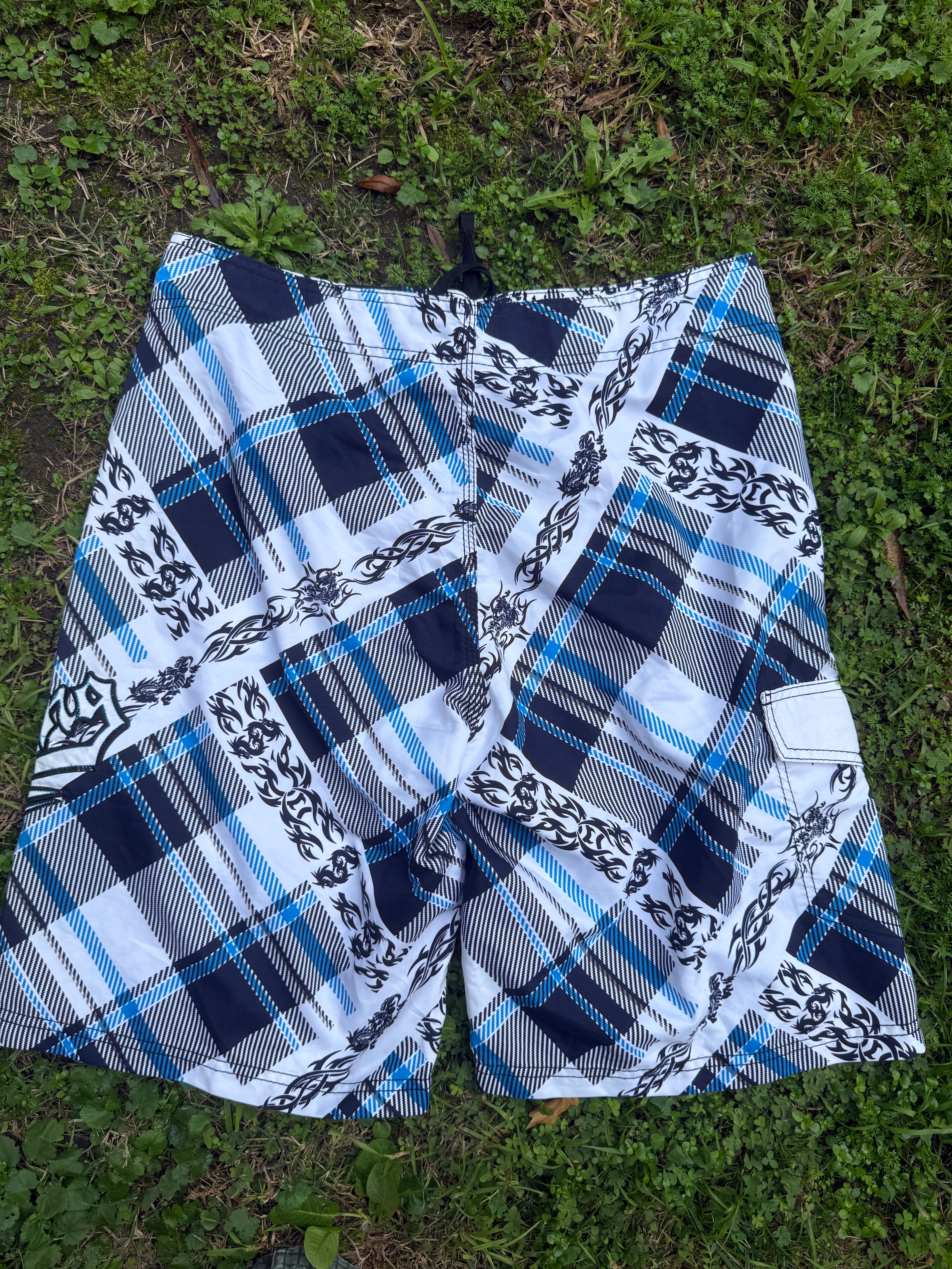Checkered Billabong Boardies - 34