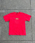 90s Centre Logo Red Oakley T-Shirt - Small