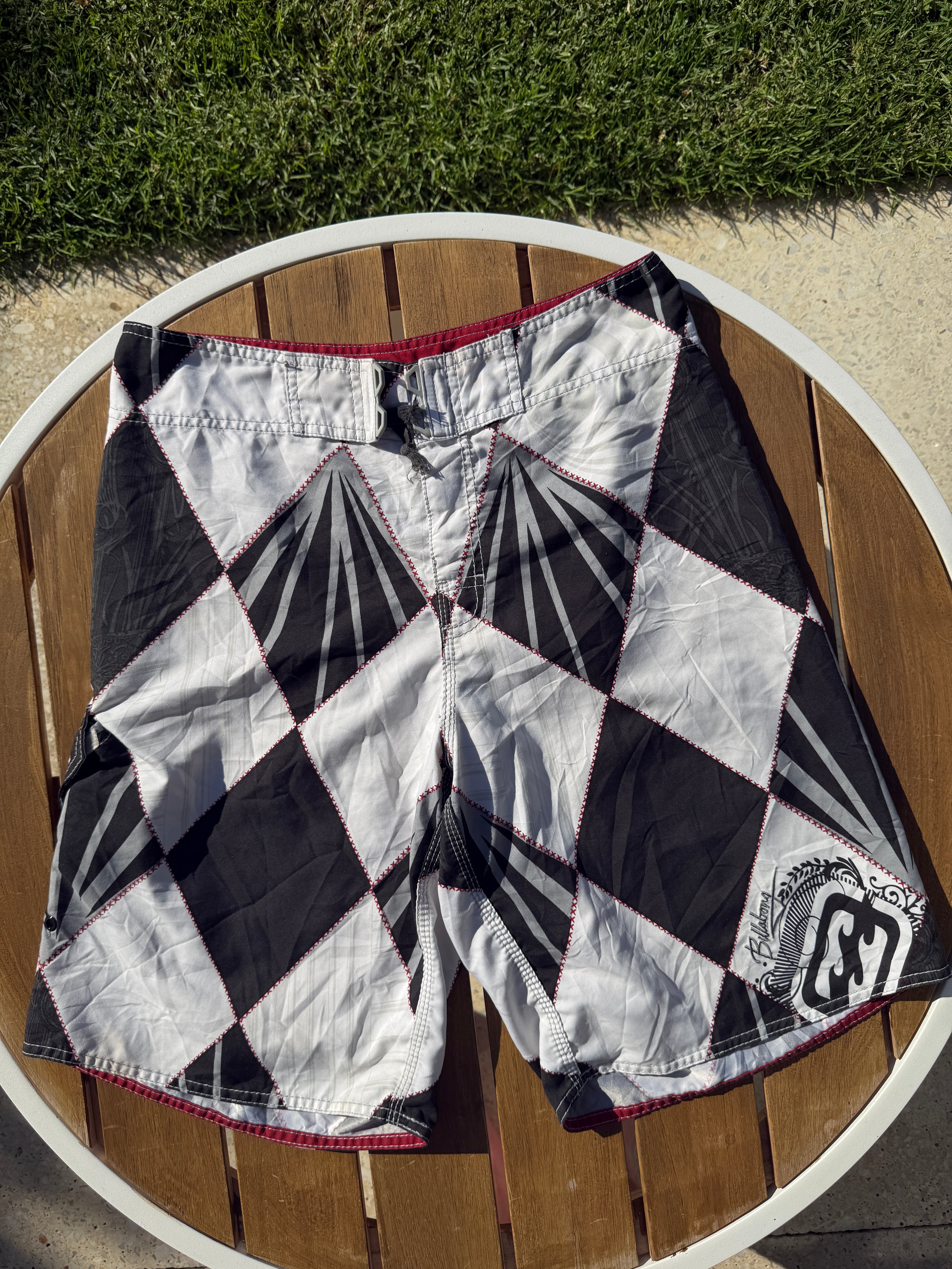 Vintage Checkered Boardies