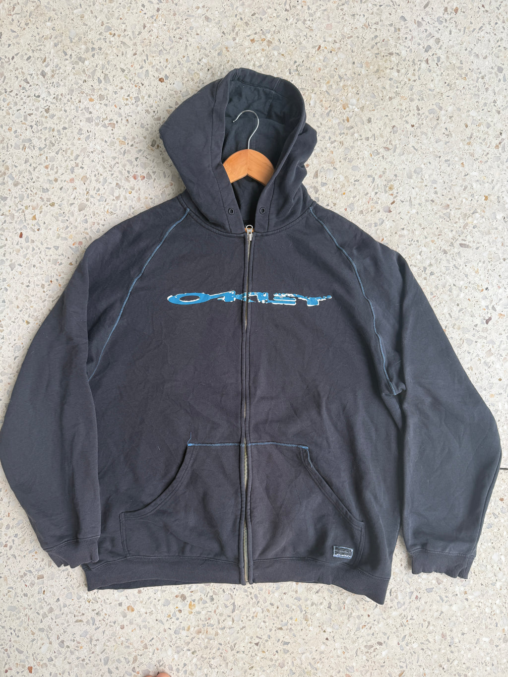 Vintage Oakley Zip Up - XL