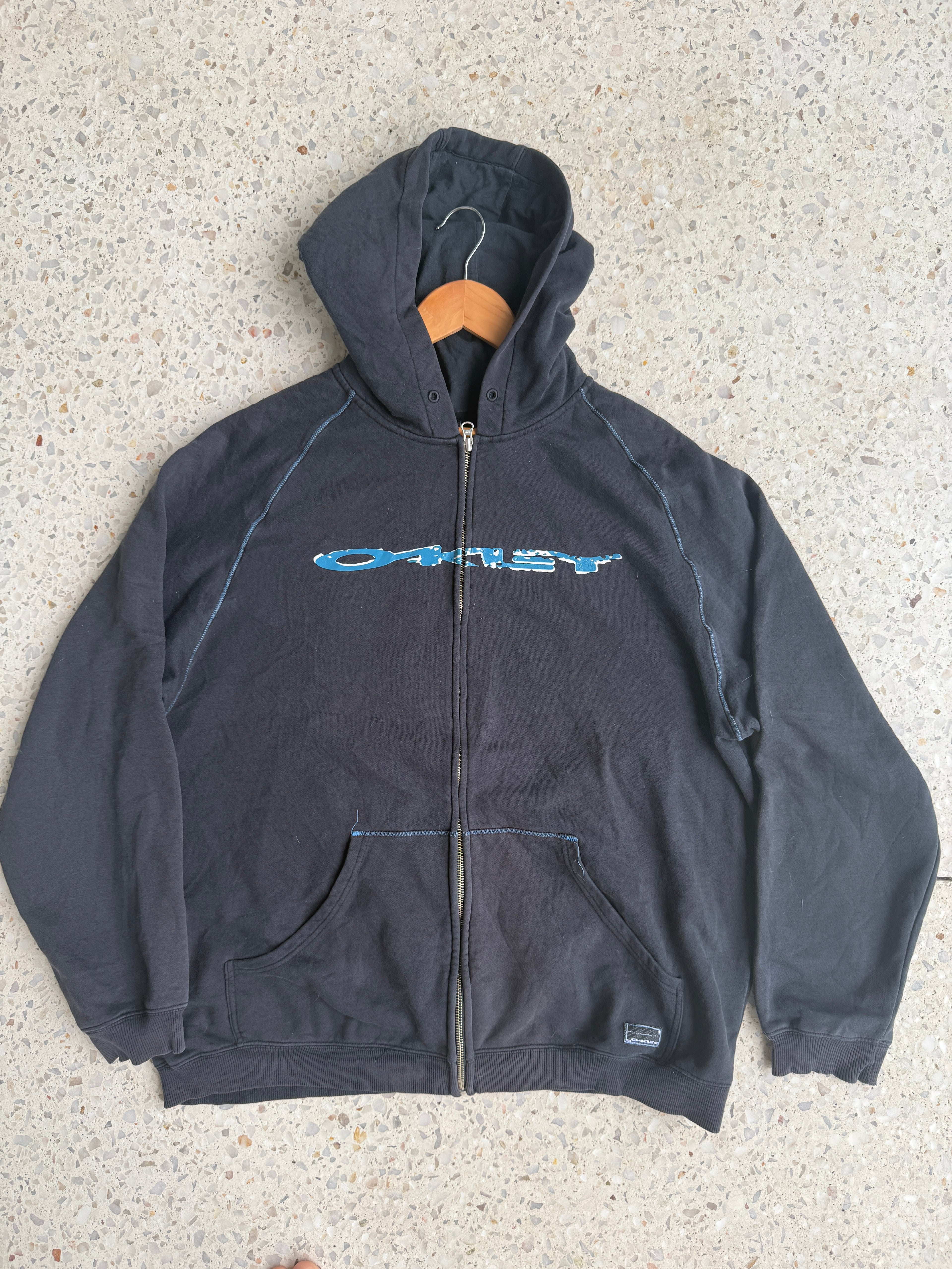 Vintage Oakley Zip Up - XL